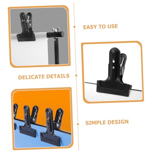 4pcs Heavy Duty Backdrop Clips Background Fixing Clamps for Photography Securely Holds Background Cloths for Studio and Outdoor Use