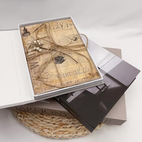 TwoDays Beautiful Coffee Table Books, Neutral Fashion Decorative Books for Home Bookshelf, Modern Room Decor Aesthetic, Fake Faux Book Storage Boxes for Decoration (Set of 3) - color: home