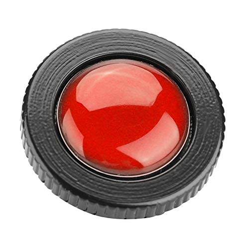 Acouto Quick Release Plate Mini Aluminium Alloy Camera Round Quick Release Plate Head 1/4 inch Screw for Compact Action Tripod Mounts Clamps Red Replacement - size: Red
