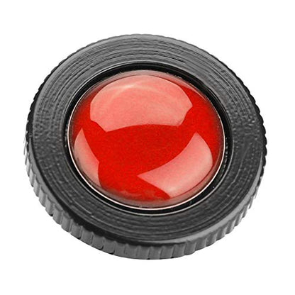 Acouto Quick Release Plate Mini Aluminium Alloy Camera Round Quick Release Plate Head 1/4 inch Screw for Compact Action Tripod Mounts Clamps Red Replacement - size: Red