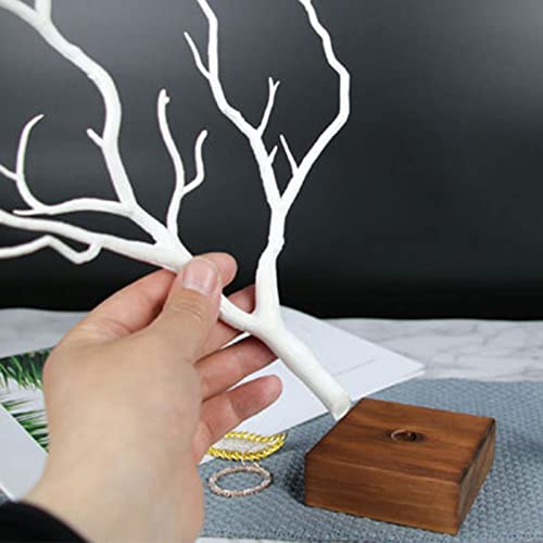 Necklace Display Stand Tree Jewelry Display Jewelry Stand Earring Holder Necklace Bracelet Rack Holder Wood Display Jewelry Holder