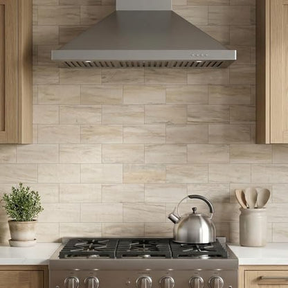10 Sheets Warm Beige PVC Subway Tiles Peel and Stick Backsplash,12''Heat Resistant Stick on Tiles for Kitchen,Waterproof Peel and Stick Wall Tiles for Bathrrom - color: Warm Beige Stone