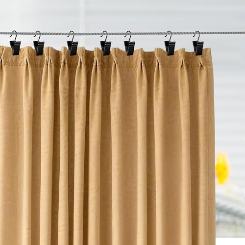 HOOSUN 50 Pack Stainless Steel Clip Hooks for Hanging,S Hook with Clip for Hanging Outdoor String Lights,Metal Christmas Lights Clips Hangers,Curtain Hooks,Picture Clips with Hook,Small Photo Clip - color: 50 Pack Black