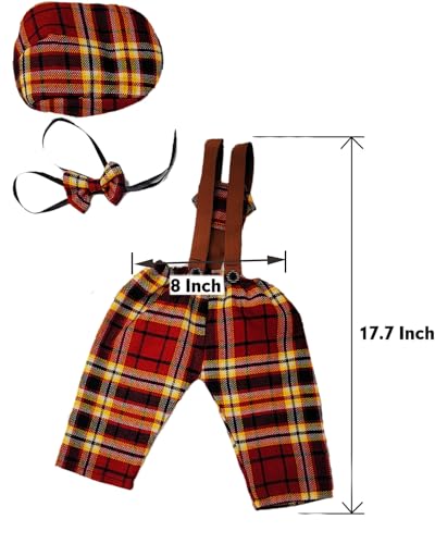 Newborn Baby Boy Suspender Pants Photo Outfits Gentleman Photography Outfit Girl - color: Color3
