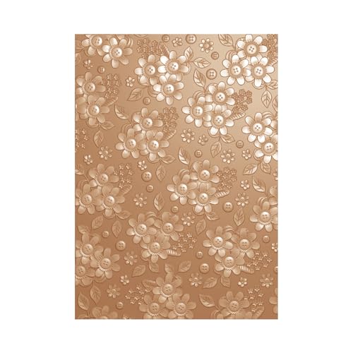 BAOFALI 3D Embossing Folder for Card Making Blooms Plastic Embossing Folders for DIY Scrapbooking Photo Album Card Paper Craft Decoration Embossing Template Paper Card Embossing Stencil - color: Flowers 1