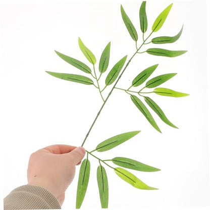 10pcs Bamboo Leaf Decor for Sushi Serving Plate Japanese Food Decoration for Sashimi Display Elegant and Practical Sushi Tray Leaf Embellishments