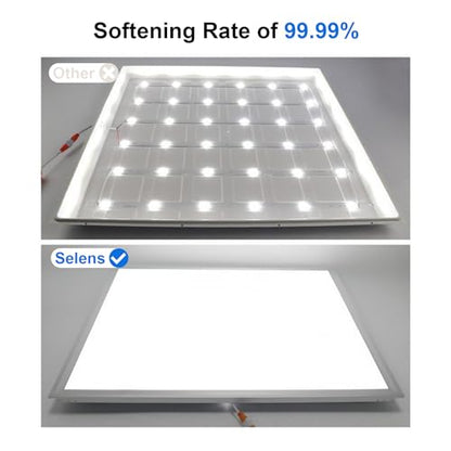 Selens 6Pcs Adhesive Light Diffuser 7.9x11.82 inch Light Dimming Film for Soften LED Lights - color: 6Pcs