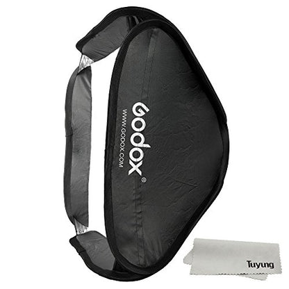 Godox 80cm x 80cm Softbox Bag Kit for Studio Photogrpahy Camera Flash Fits Bowens Elinchrom Mount (32" x 32") - size: 32“ x 32" softbox only
