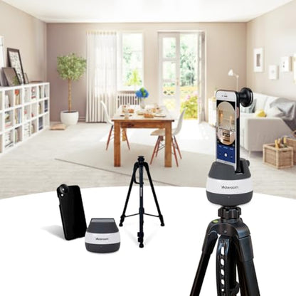 360 Camera 3D Virtual Tour Real Estate Kit - Gear Includes: Tripod, Digital Camera Rotator, Fisheye Cam Lens (Asteroom Phone Case Not Included, Purchased Separately on Amazon)