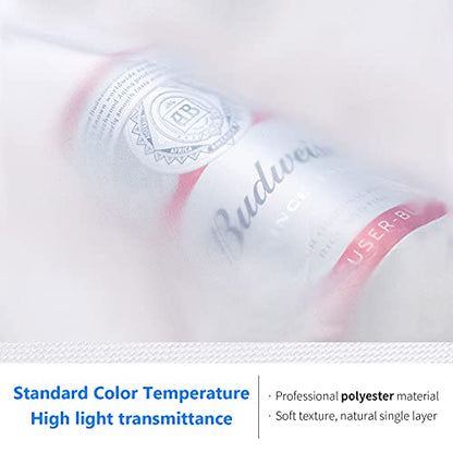 Neewer 2 Yard x 60 Inch/1.8M x 1.5M Polyester White Seamless Diffusion Fabric for Photography Softbox,Light Tent and Lighting Light Modifier - size: 1.8 X 1.5m