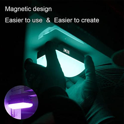 Aputure MC Pro RGBWW On Camera Video Light,5W High Brightness 1585 Lux at 0.5m,2000-10000K Adjustable Magnetic Attraction and IP65 Weatherproo for Photography,Videographer