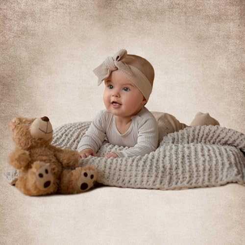 Beige Photography Backdrops for Photoshoot, Vintage Abstract Portrait Photo Backdrop, Photo Booth Props 5x7ft - color: Beige, size: 5x7 FT