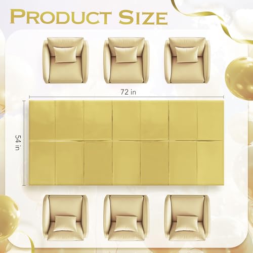 2pcs Champagne Gold Foil Tablecloth 54*72inch Plastic Wedding Birthday Party Table Cloths Light Gold Waterproof Disposable Table Cover for Christmas Grad Elegant Event Anniversary Party Supplies - color: Light Gold