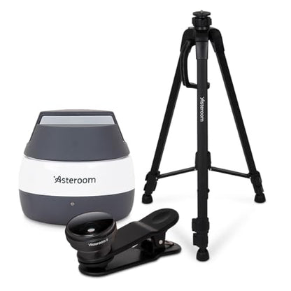 360 Camera 3D Virtual Tour Real Estate Kit - Gear Includes: Tripod, Digital Camera Rotator, Fisheye Cam Lens (Asteroom Phone Case Not Included, Purchased Separately on Amazon)
