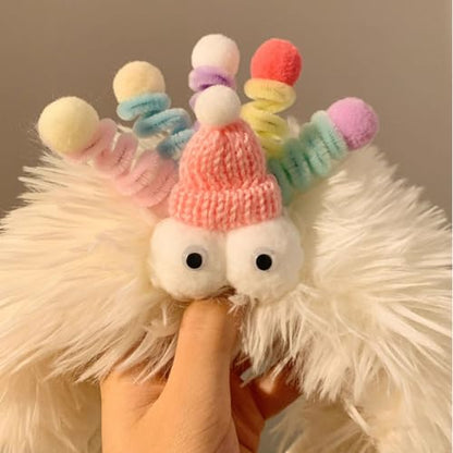 Funny Colorful Hair Bands Photo Booth Props Cartoon Headband Party Headpiece Colorful Spring Headband for Washing Face