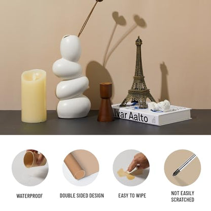 8PCS 16 Patterns Backdrop Papers with T-Stand, 22x34 Inch Double Sided Waterproof Dustproof Photography Backgrounds Paper,Clear and Realistic Picture Quality for Food, Jewelry Photo Shooting - color: T+8P