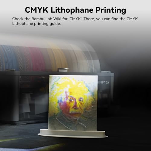 4PCS CMYK Lithophane LED Backlight Board Kit Compatible with Bambu lab A1/A1 mini/P2S/X1C/H2D 3D Printers,PCB Light Replacement Kit with USB power cable and Connection Cable for 3D Printed Photo Model - color: 4 PCS CMYK Lithophane LED