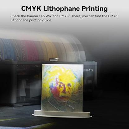 4PCS CMYK Lithophane LED Backlight Board Kit Compatible with Bambu lab A1/A1 mini/P2S/X1C/H2D 3D Printers,PCB Light Replacement Kit with USB power cable and Connection Cable for 3D Printed Photo Model - color: 4 PCS CMYK Lithophane LED
