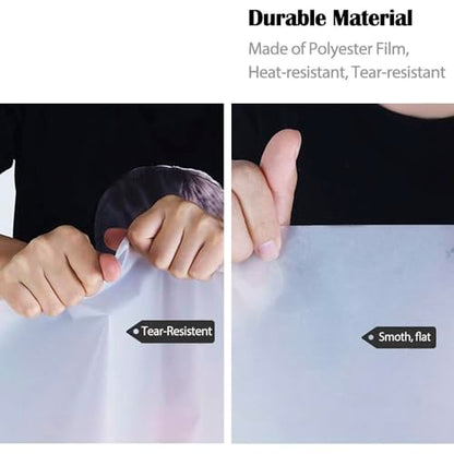 Diffusion Film Filter Sheet 6 Packs Kit 15.7x19.6inches/ 40x50cm Lighting Gel Diffuser Roll Photography Video for Led Flash Strobe Light