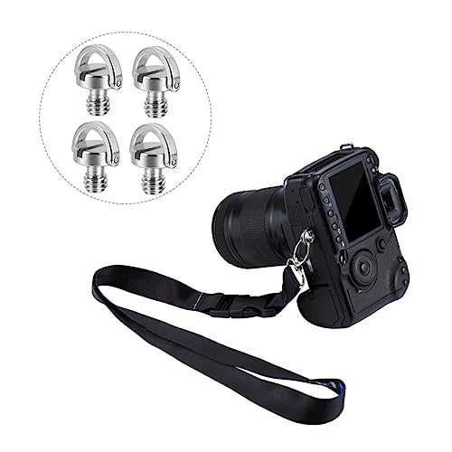 Vaguelly 4pcs Screw for Tripod Mounting Plates Camera Screw Quick Release Accessory for Monopods Gimbals and Tripods and Convenient Photography Tool