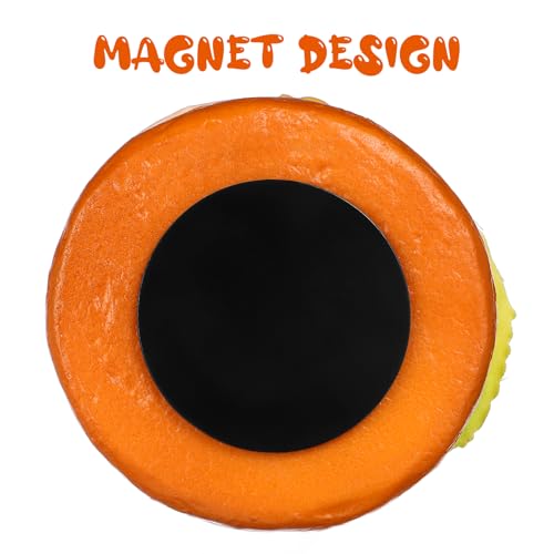 Didiseaon Artificial Pu Hamburger Model 3.14X2.75X2.75In Realistic Fake Burger Decor for Home Kitchen Display Photography Prop Bakery Ornament