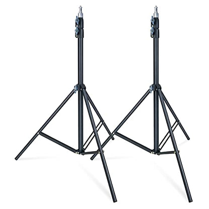 LINCO Lincostore Zenith 7 feet/225cm Photo Studio Light Stands Set of Two for HTC Vive VR, Video, Portrait, and Product Photography