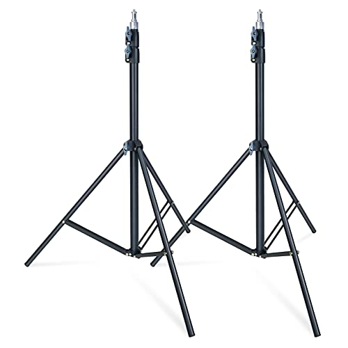 LINCO Lincostore Zenith 7 feet/225cm Photo Studio Light Stands Set of Two for HTC Vive VR, Video, Portrait, and Product Photography