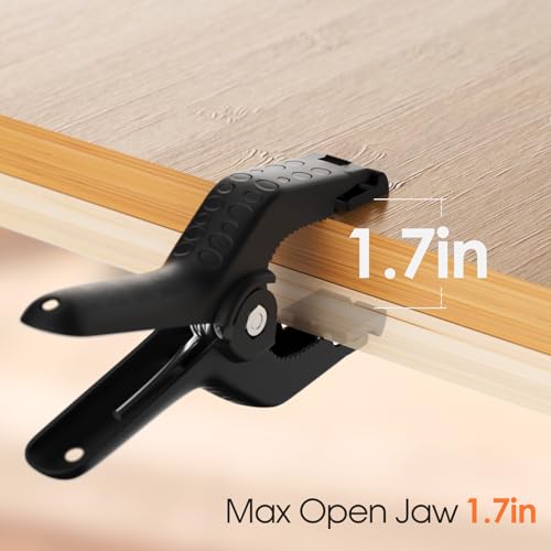 Backdrop Clamps Clips - 3.5in - Small Spring Clamps for Backdrop Stand, 10 Pack Heavy Duty Plastic Muslin Photo Clamp for Photography Photobooth, Balloon Arch, Woodworking - size: 3.5in