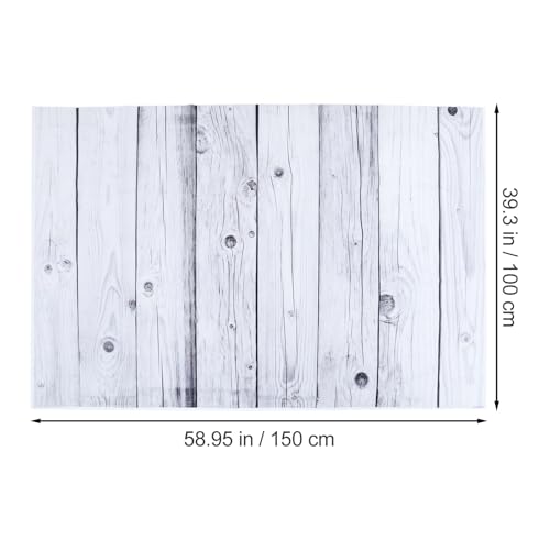 Wooden Board Wallpaper Background Adornment for Photography and Party Decoration, Vertical Stripe Photo Backdrop Prop for Studio and Festival Layout