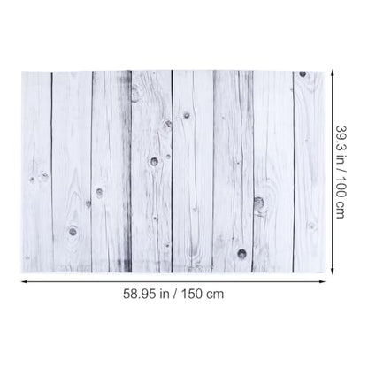 Wooden Board Wallpaper Background Adornment for Photography and Party Decoration, Vertical Stripe Photo Backdrop Prop for Studio and Festival Layout