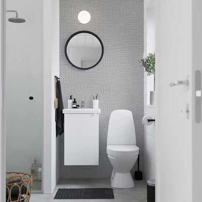 Grey Grasscloth Peel and Stick Wallpaper 17.7inchx118.1inch Textured Wallpaper Peel and Stick Grasscloth Wall Paper Grey Contact Paper for Cabinets Self Adhesive Removable Faux Linen Vinyl - color: Grey-1, size: 17.7" x 118.1"