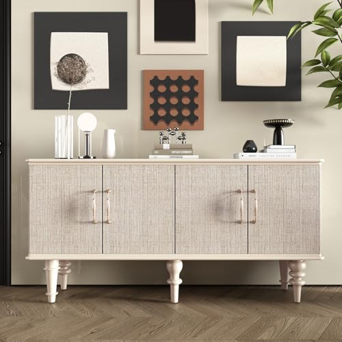 CRE8TIVE Cream White Grasscloth Peel and Stick Wallpaper Textured Grasscloth Wallpaper Removable Fabric Linen Wall Paper Self Adhesive White Contact Paper for Cabinets Countertops Bedroom Wall 12"x80" - color: Cream White, size: 12" x 80"