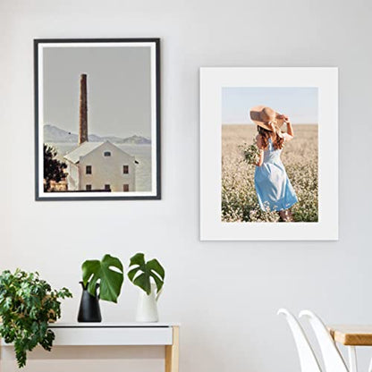 10 Pack 16x20 White Backing Boards, Uncut Mat Board 16x20, Acid Free Backerbords for 11x14 Photos, Pictures, Artwork and Paints - size: white 10pc backings 16x20