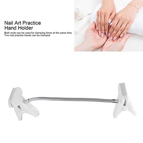 Nail Art Practice, Nail Art Hand Model Holder Manicure Tools Nail Nail Art Equipment Hand Fixing Clamp For Nail Art Equipment Clip Manicure Tool