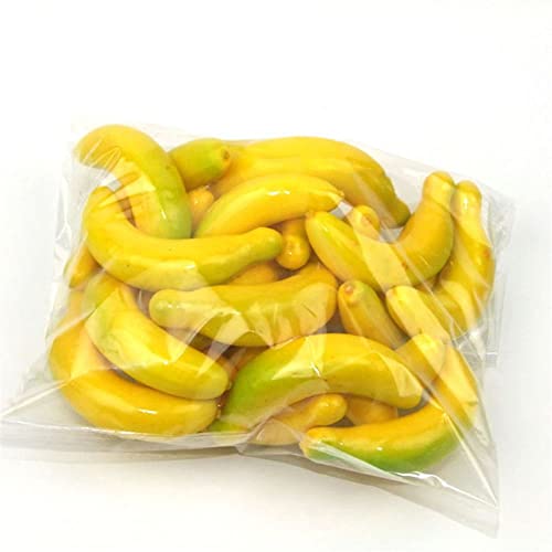 20Pcs Mini Fake Lemon Strawberry Oranges Fruit,Plastic Foam Vegetables Fruit as Home Party Ornament Craft Photography Props Gift 3-6CM(Red Pepper) - size: Red pepper