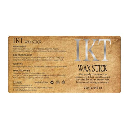 Shiyalan Hair Wax Stick, Wax Stick for Hair, Slick Stick for Hair Non-greasy Styling Hair Pomade Stick, Strong Hold Makes Hair Look Neat and Tidy（2.7 Ounce） - size: 2.7 Ounce (Pack of 1)