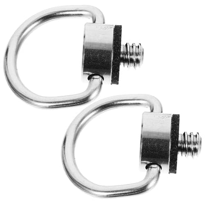 2Pcs Camera Screw with Washer Quick Release Ring Mounting Bracket for Tripod Compatible with Gimbal and Quick Release Plate Screw Tool for Photography