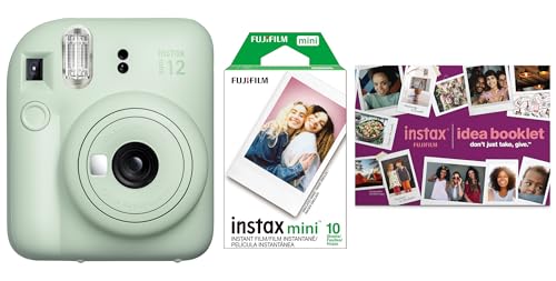 Fujifilm INSTAX MINI 12 Green Bundle 2025 - color: Green