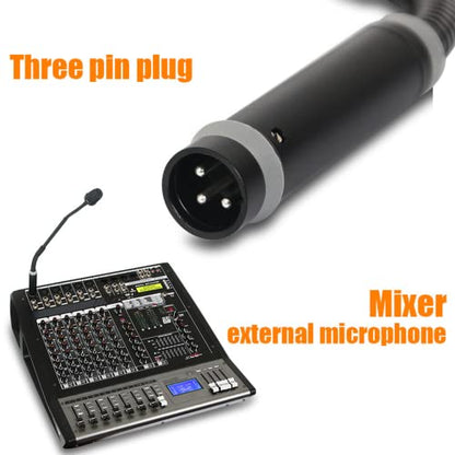 Professional Dynamic Microphone for DJ Mixer Dedicated Disc Shouting Microphone KTV Bar Gooseneck Mic