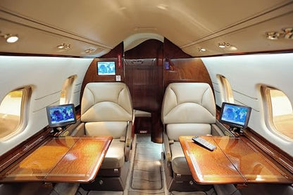 15x8ft Airplane Backdrop Airplane First-Class Cabin Interior Seats Photo Background for Plane Theme Party Decor Baby Shower Birthday Business World Travel YouTube Photo Studio Props - size: 15x8ft
