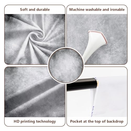 Kate Abstract Photography Backdrops Portrait Phoro Backdrops for Headshot Brown Portrait Photography Studio Props, 5x7ft - size: 5x7ft