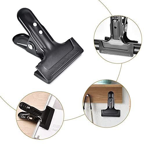 Backdrop Spring Clamps - 6 Pack of 4" Heavy Duty Clips for Photography Background Stands, Woodworking & Home Improvement Projects - size: 6 Packs