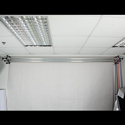 Fotoconic 118" / 3m Metal Tube Crossbar for Electric Motorized, Manual Studio Roller Background Support System