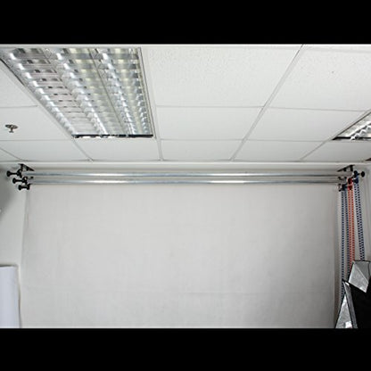 Fotoconic 118" / 3m Metal Tube Crossbar for Electric Motorized, Manual Studio Roller Background Support System