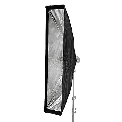 Fotodiox EZ-Pro 12x56in Softbox with Norman 9000 Speed Ring Insert Compatible with Norman Series 900 Lampheads - size: 12x56in (30x140cm), style: Norman 900