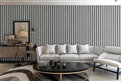 myforHD Wallpaper Peel and Stick Wood Grating Stripe Self-Adhesive Wallpaper Faux Wood Contact Paper Wood Slats Self Adhesive Wall Paper PVC Vinyl Film Removable Waterproof (Wood D, 17.3" x 118") - color: Wood D, size: 17.3" x 118.1"