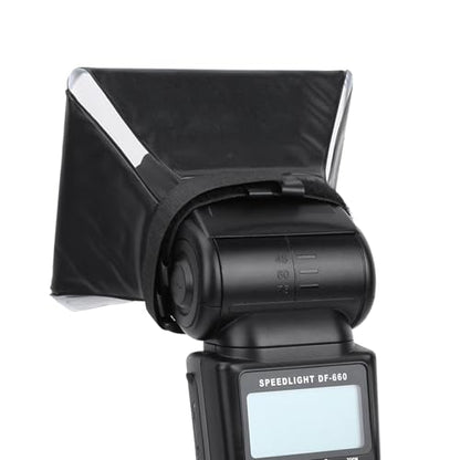 Softbox, Professional Camera Flash Diffuser Compact Light Modifier for Studio Portrait Photography Digital Cameras Content Creators Vloggers Event Lighting