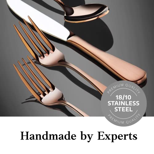 Artaste 18/10 Stainless Steel Flatware 36-Piece Set, Rain 1029130, Matte Finish Handle - color: Matte Silver