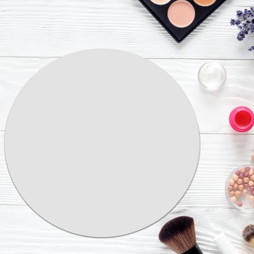 7.08 Inch Round Acrylic Mirror Board Photography Background Prop Reflective Display for Jewelry Watches Electronics Photo Studio Supplies