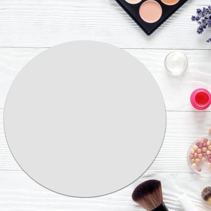 7.08 Inch Round Acrylic Mirror Board Photography Background Prop Reflective Display for Jewelry Watches Electronics Photo Studio Supplies